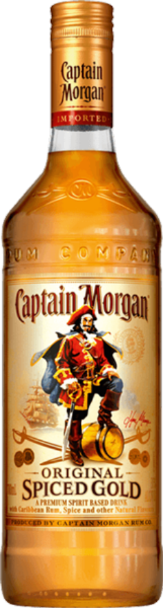 Captain Morgan Spiced gold Rum 35°
