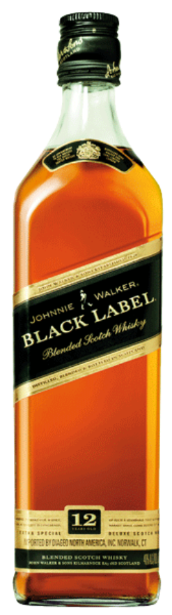 Johnnie Walker Black Label 40°, Schottland – Blend